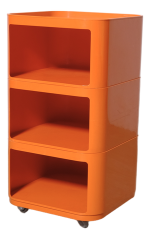 Modular Trolley Model 4970 by Anna Castelli Ferrieri for Kartell, 1960s