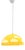 Yellow Skojig Cloud Pendant Lamp by Henrik Preutz for Ikea, 1990s For Sale