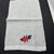 1960s Vintage White Madeira Linen Embroidered Ladybug Finger Tip Guest Towel For Sale - Image 5 of 9