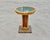 In this listing you will find an antique Viennese Secessionist Gueridon table or Pedestal Side Table done in Birdseye...