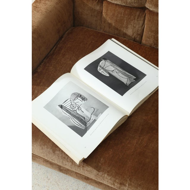 1970s Camel Velvet Sofa For Sale - Image 4 of 9