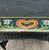 Antique 1940’s Pennsylvania Dutch Wicker and Wood Writing Desk With Handpainted Hex Signs For Sale - Image 4 of 9