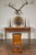 Late 19th Century French 1870s Napoleon III Walnut Bedside Table with Stone Top and Tambour Door For Sale - Image 5 of 12