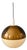 Vintage Space Age Pendant Lamp in Acrylic Glass For Sale