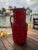 Vintage Red Wicker Jug For Sale - Image 10 of 11