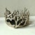 Contemporary Michael Aram Wine Bottle Coaster Ocean Reef Aluminum Holloware For Sale - Image 3 of 6