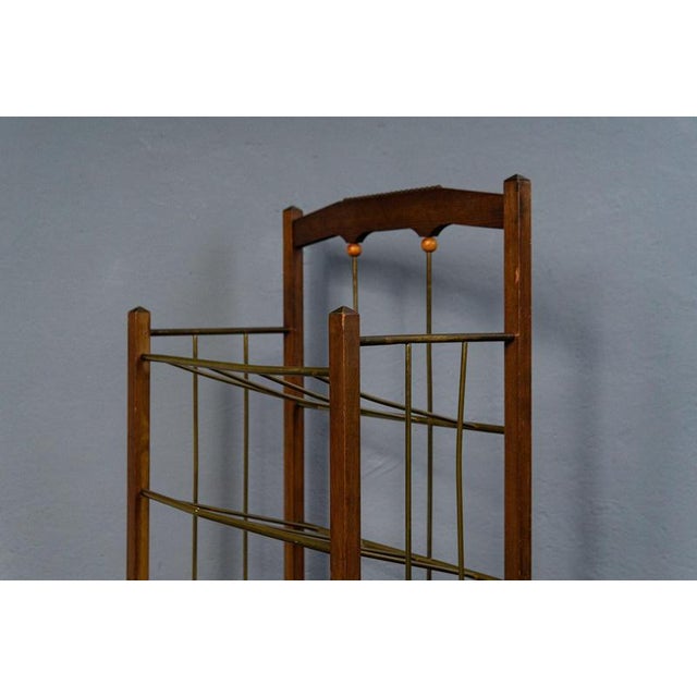 Art Nouveau Newspaper Rack, Early 20th Century For Sale - Image 9 of 18
