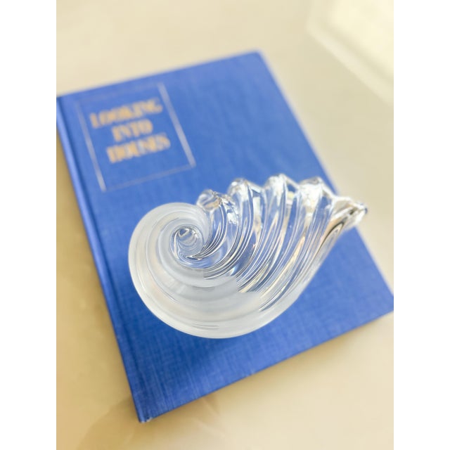 I imagine these beautiful piece placed bedside in a serene shore home, or opened wide as two shells, serving snacks to...