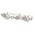 Modern 18k Gold 2.78 Carat Total Weight Diamond Floral Bracelet For Sale - Image 3 of 9