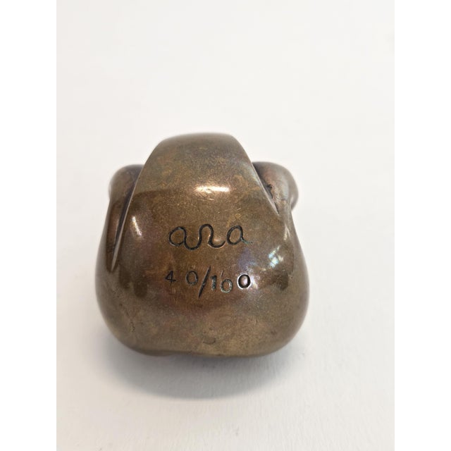 Bronze Miniature Sculptures by Birgitta Ara, 1980s, Set of 5 For Sale - Image 11 of 18