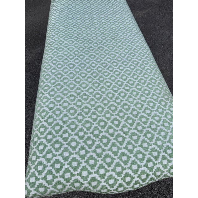 Newly Upholstered English Bench For Sale - Image 4 of 8