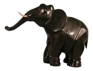 Vintage Mid-Century Elephant Figurine