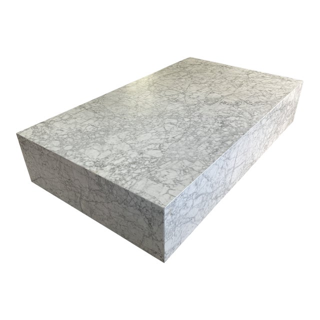 Rh Marble Plinth Coffee Table Chairish