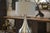 Vintage Table Lamp in Brushed Aluminum, 1970s For Sale - Image 6 of 10