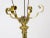 Antique Victorian Brass Corinthian Column Telescopic Standard Lamp, 1890s For Sale - Image 8 of 17