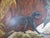 1960s Art Deco Style Panther with Jungle Landscape Oil Painting Signed Fe Sohler, Framed For Sale - Image 4 of 7