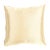 Modern Gold, Leather, Decorative Pillow, Cushion, Living Room For Sale - Image 3 of 4