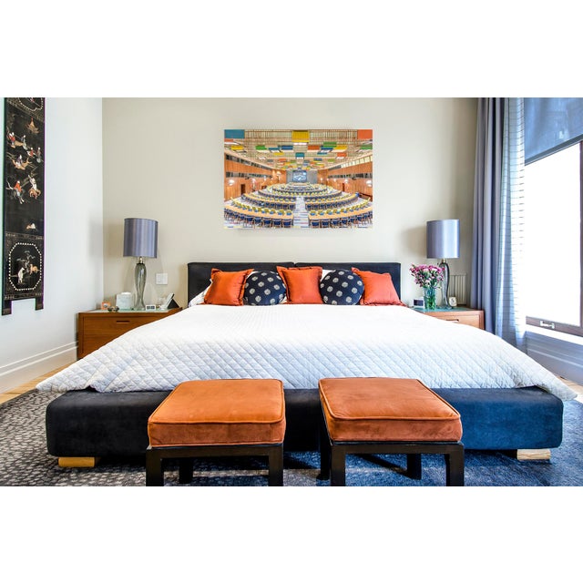 2010s United Nations, Council Chamber Room Interior Photograph by Richard Silver, 16 x 24 For Sale - Image 5 of 5