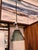 Glass Restoration Hardware 20th C. Factory Filament Smoke Glass Barn Pendant For Sale - Image 7 of 14
