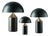 Large Medium and Small Atollo Bronze Table Lamps by Magistretti for Oluce, Set of 3 For Sale