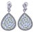 Green Pair of Bucherer Gold Diamond Topaz Peridot Drop Earrings For Sale - Image 8 of 12