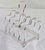 Early 20th Century Antique Edwardian Sterling Silver Five-Bar Toast Rack from Marples & Co., 1901 For Sale - Image 5 of 18