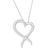 With its simple yet graceful design, this heart-shaped pendant can be worn every day. Crafted in fine sterling silver and...