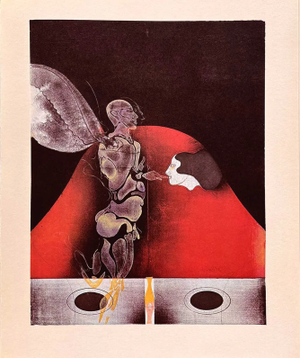 Paul Wunderlich 19 L’Ange a L’index 1974