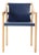 905 Armchair in Wood and Cowhide by Vico Magistretti for Cassina, Italy For Sale