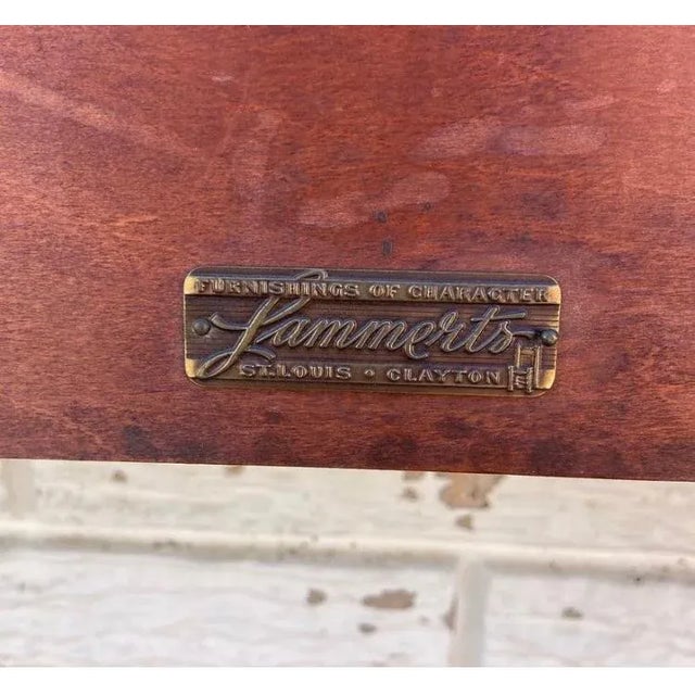 Vintage Lammerts Full Size Headboard For Sale - Image 4 of 5