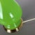 Mid-Century Green and Opaline Murano Glass Table Lamp from Cenedese Vetri For Sale - Image 9 of 13