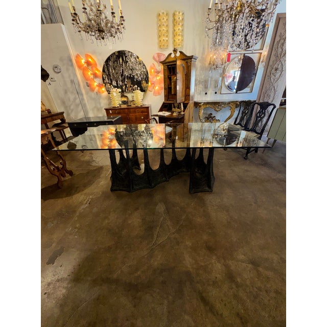 The Bronze modern Dining Table is a stylish and unique piece of furniture for any home. Designed in the style of artist...