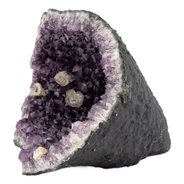 Amethyst Rock Crystal Cathedral Geode For Sale