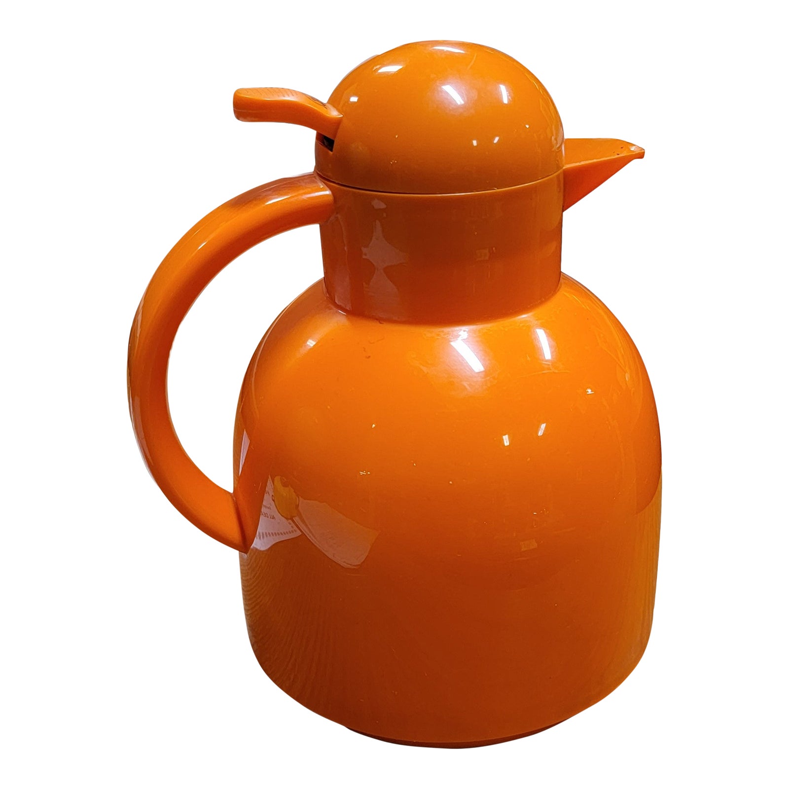 Postmodern Orange Plastic Coffee Carafe, Diana by Alfi, Germany Chairish