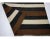 Mid 20th Century 1960s Vintage Striped Natural Kilim Rug- 4′7″ × 10′ For Sale - Image 5 of 7