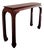 Mahogany Chow Leg Console, 2000s For Sale