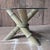 Vintage Side Table in Faux Bamboo with Glass Top, 1980s For Sale - Image 4 of 13
