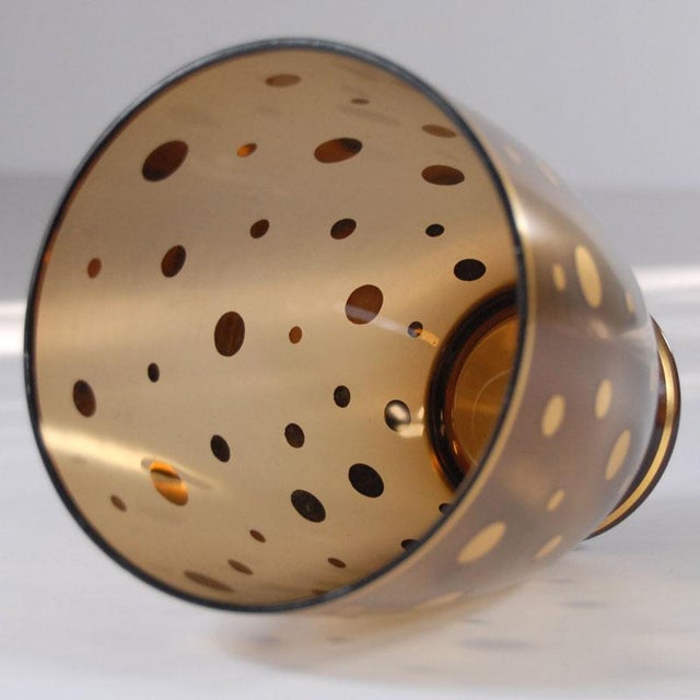 Art Deco Glass Vase, Czechoslovak, 1930s For Sale - Image 4 of 11