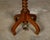 Early 20th Century English Turn of the Century Oak Barley Twist Floor Lamp with Quadripod Base For Sale - Image 5 of 9