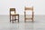 A striking Spanish Brutalist armchair crafted from solid wood, distinguished by its sculptural presence and handcrafted...