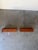 1960s Mid Century Danish Teak Floating Nightstands Wall Mounted Shelves, A Pair For Sale In Los Angeles - Image 6 of 10