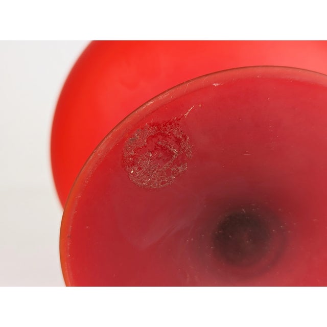 Italian Red and White Murano Glass Bowl by Carlo Moretti, 1959 For Sale - Image 11 of 13