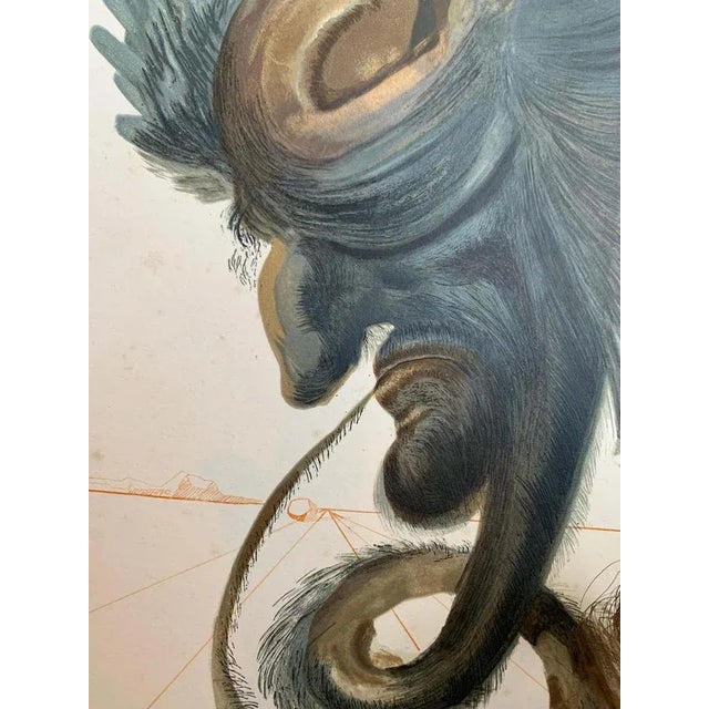 1970s Salvador Dali, Inferno Canto 20, 1970, Signed Engraving For Sale - Image 5 of 13