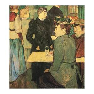 1977 After Henri De Toulouse-Lautrec "A Corner of the Moulin De La Galette", Large Print