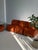 1970s Italian Modernism Burnt Orange Modular Sofa, 1970s For Sale - Image 5 of 9