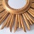 1960s Gilded Sunburst Wall Mirror, Italy, 1960s For Sale - Image 5 of 15
