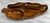 Mid-Century 19" Monkey Pod Wood Divided Centerpiece Leaf Bowl For Sale - Image 6 of 9