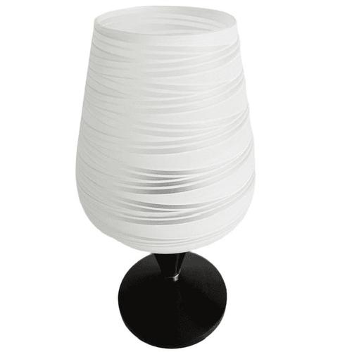Mid-Century Danish Table Lamp in Opaline and Teak, 1960s For Sale - Image 4 of 7