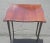 Mid 20th Century Brandt Furniture Mahogany Fold-Top Card Table Console Table For Sale - Image 5 of 9
