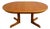 Mid-Century Modern Extendable Dining Table in Oak For Sale